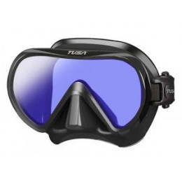 Маска TUSA INO PRO, черный силикон, линзы UV M1011SQB BKA