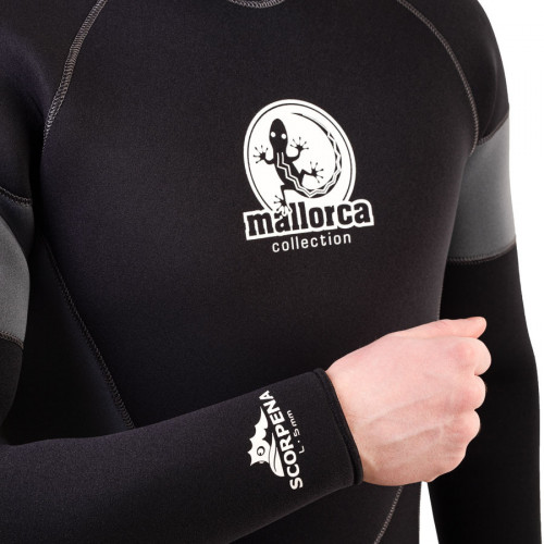 Гидрокостюм Scorpena Mallorca 5 мм серый L