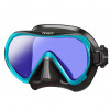Маска TUSA INO PRO, черный силикон, линзы UV M1011SQB OGA