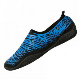 Пляжные тапки, цвет черный/синий, р.250 мм (EU 38-40) Aqurun Basic Blue 250