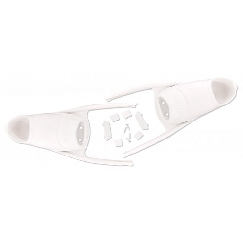 Галоши Leaderfins Forza, белые, р 47-48