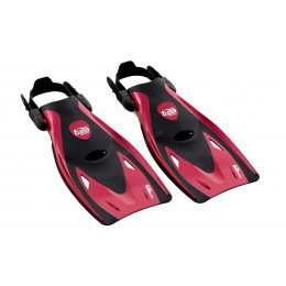 Ласты Tusa Sport, черные/розовые, р.M (36-42)