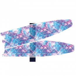 Лопасти Leaderfins Mermaid Galaxy, Extrasoft, полупрозрачные.