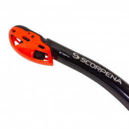 Трубка Scorpena K2 c двумя клапанами, прямая