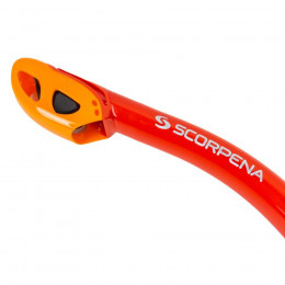 Трубка Scorpena K4 c двумя клапанами, красн.