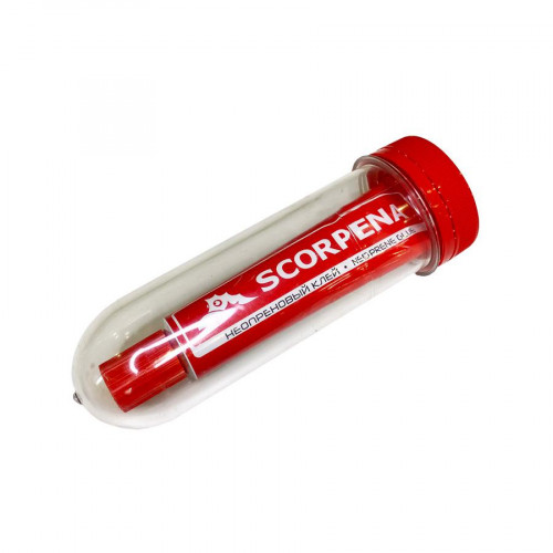 Клей Scorpena (1 тюбик в гермоконтейнере) для ремонта неопреновых изделий