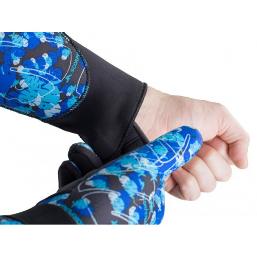 Гидрокостюм Scorpena C3 - 1.5 мм BLUE Camo L