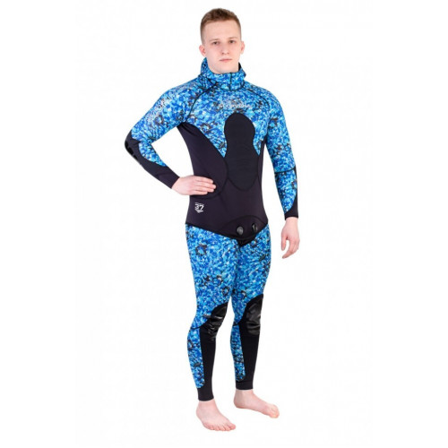 Гидрокостюм Scorpena C3 - 1.5 мм BLUE Camo L