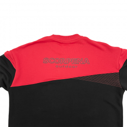 Свитшот Scorpena Collection, чёрно-красный