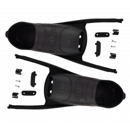 Галоши Leaderfins Forza, черные, р 41-42